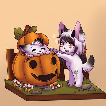 [YCH] Minori2000 Halloween!