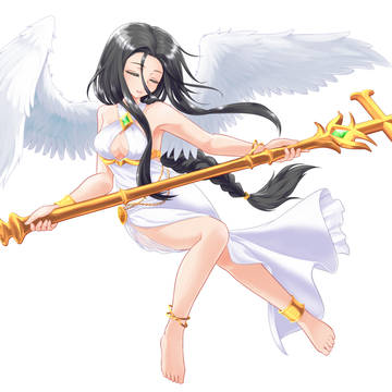 【バースセイバーイラコン】杖を持つ天使