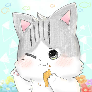 クッキーを食べるごまちゃん