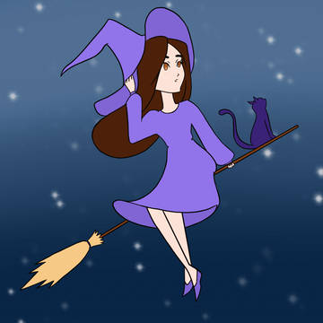 Black magic can be cute