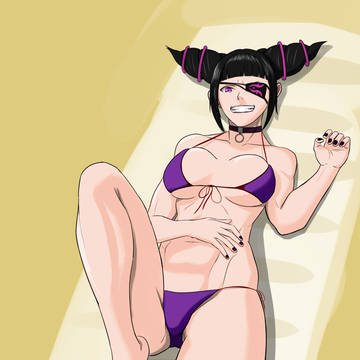 sunbathing Juri