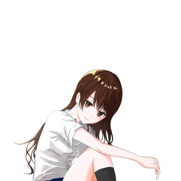 制服女子「どうしたの〜っ？」