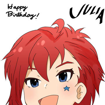 ジュリア誕生日おめでとう！
