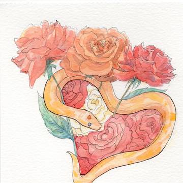 Valentine's snek