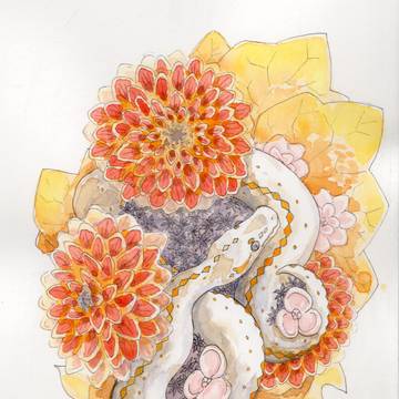 Autumn snake