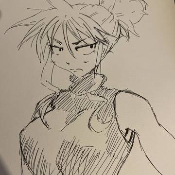 33歳独身女騎士隊長　落書き