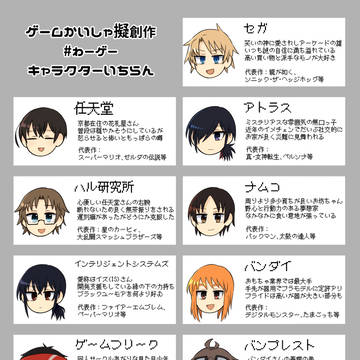 ゲ一ム関連企業擬