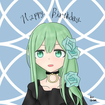メリアさん誕生日