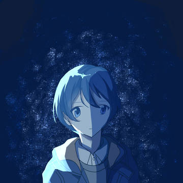 starry night in winter