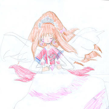 天使？の女の子