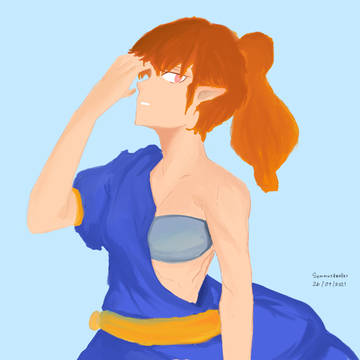 the elf scholar from the east