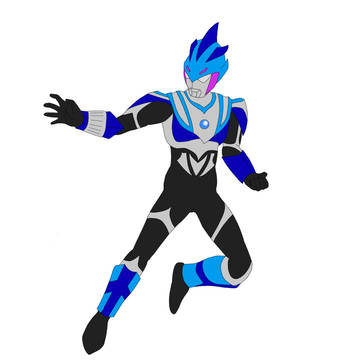 ウルトラマンライガ(空中構え)