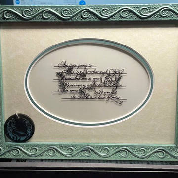 【切り絵】スカボローフェア