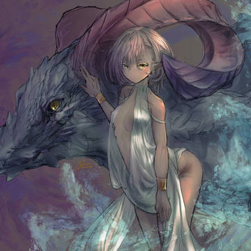 竜と少女