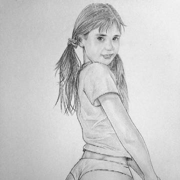 niña tímida