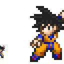 【ドット絵】孫悟空_待機モーション