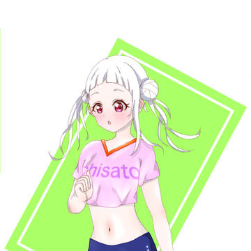 嵐千砂都ちゃん(体育着ver.)