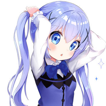 チノちゃん手ツインテ