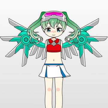 オメラージちゃん　抱き枕カバー