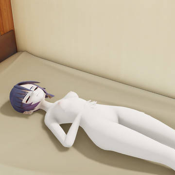 [MMD] Mona sleep naked