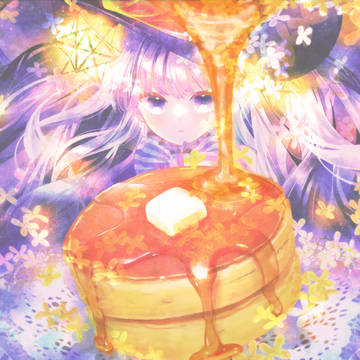 金木犀香るプレミアムパンケーキ～秋の魔女の琥珀色魔法を添えて～