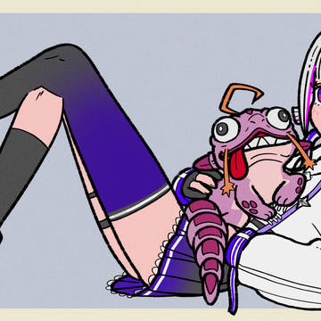 かなたんと奇龍ちゃん