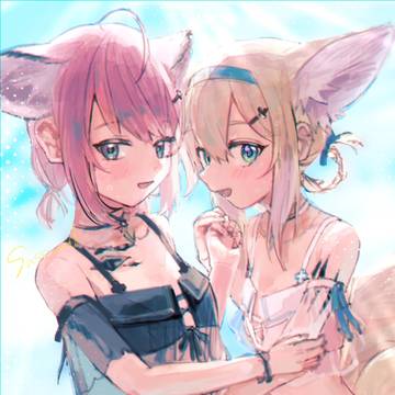 おそろい水着