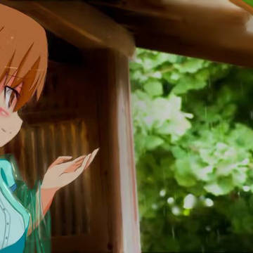 雨外套の初体验