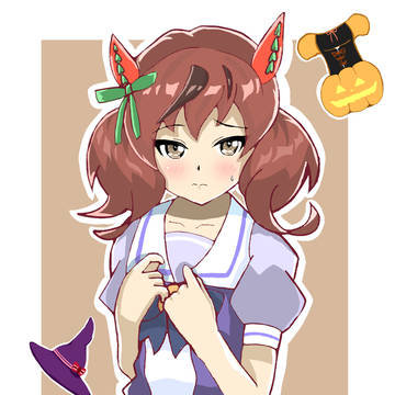 ハロウィンの衣装を着たネイチャが見たいなぁ…