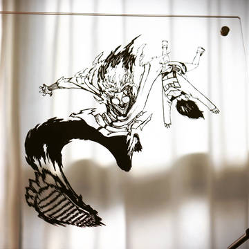 ダンダダン　切り絵/paper cutting