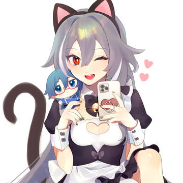 猫耳メイド❤️