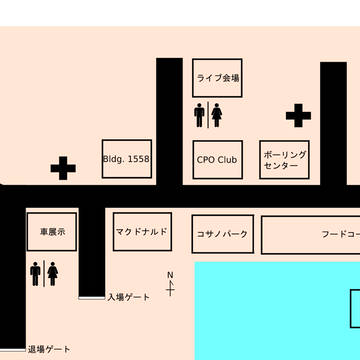 COCマップ(Fuckin' hot Yokosuka)