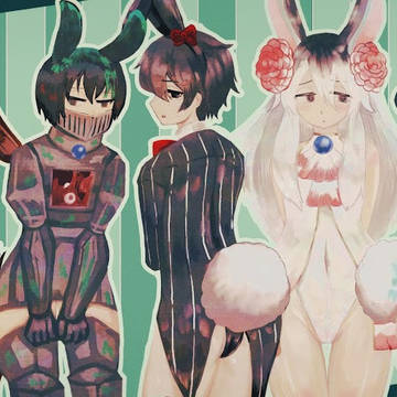 社会科学の階バニーちゃんたち