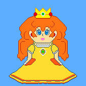 マリオヒロインズドット絵