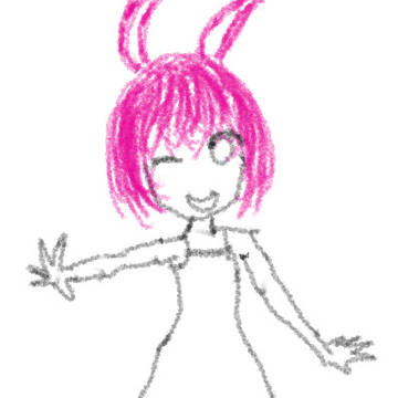 かわいいうさぎのおじさん