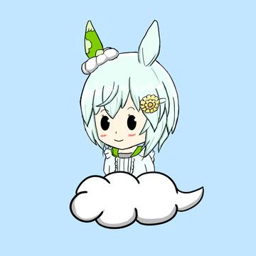落書きセイウンスカイ！