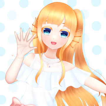 夏服を着た人魚の女の子