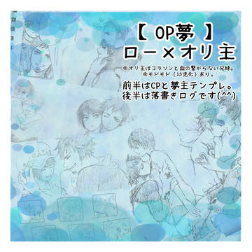 【op夢】ロー×オリ主log.