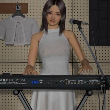 Keybord 間が持たないので脱がせてみた