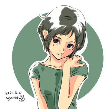 オリジナル女の子ポーズ練習
