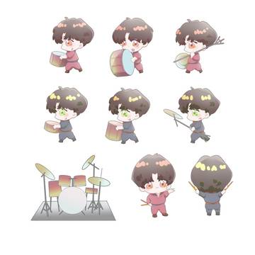 小胡生贺图