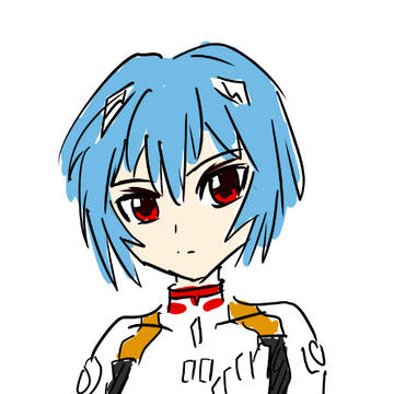 綾波レイ~久々にお絵描き再開