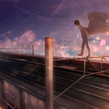 「在我三十歲的人生路上,遇見了天使。」
