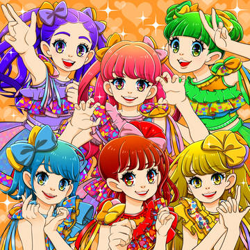 [お仕事] 超ときめき♡宣伝部 ツアーグッズイラスト