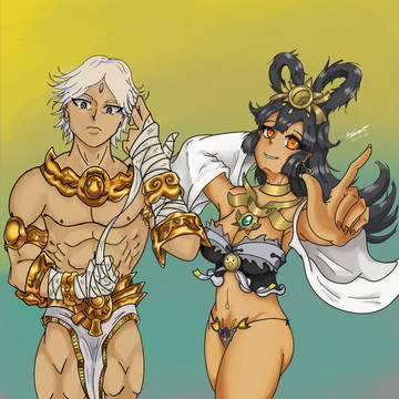 Ganesha and Amaterasu