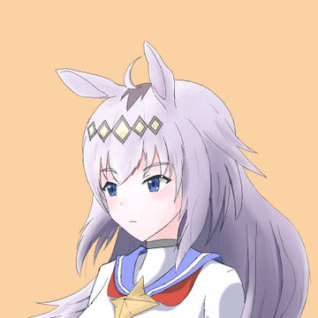 絵練習オグリキャップ