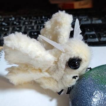 羊毛フェルトでブランカを作る