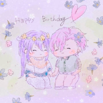 そま誕生日イラスト（アド颯）