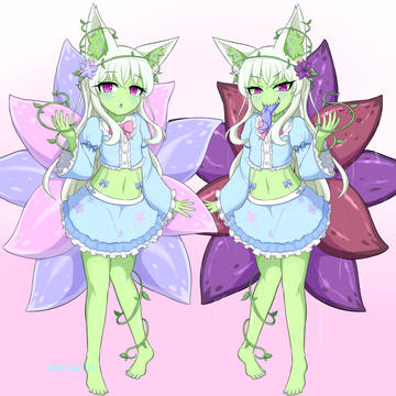 代理キャラの獣アルラウネ