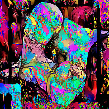 The neon Me